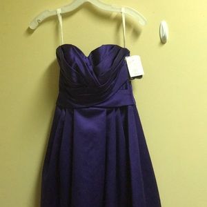 Never worn, strapless sweetheart ballgown!